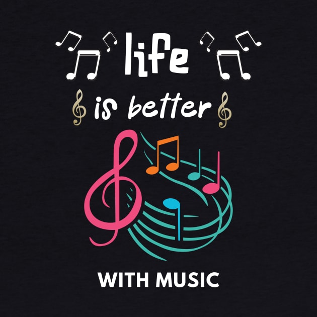 Life is better with music by NICHE&NICHE
